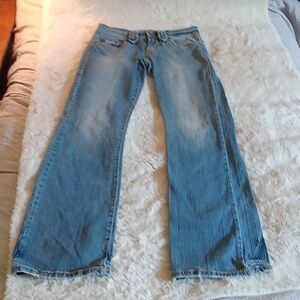 HOTKISS Jeans Junior size 1/25 29.5" inseam 29" waist slightly distressed EUC